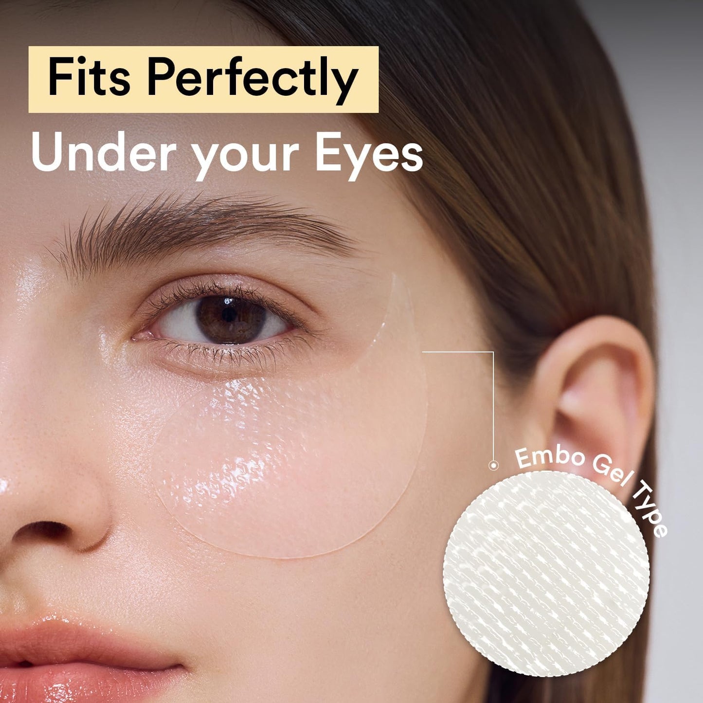 Abib Collagen Eye Patch Jericho Rose Jelly 60 Patches, Korean Under Eye Patches for Puffy Eyes and Dark Circles, Anti-Wrinkle, Collagen, Caffeine, Niacinamide, Ceramide, Antioxidant, Skin Care