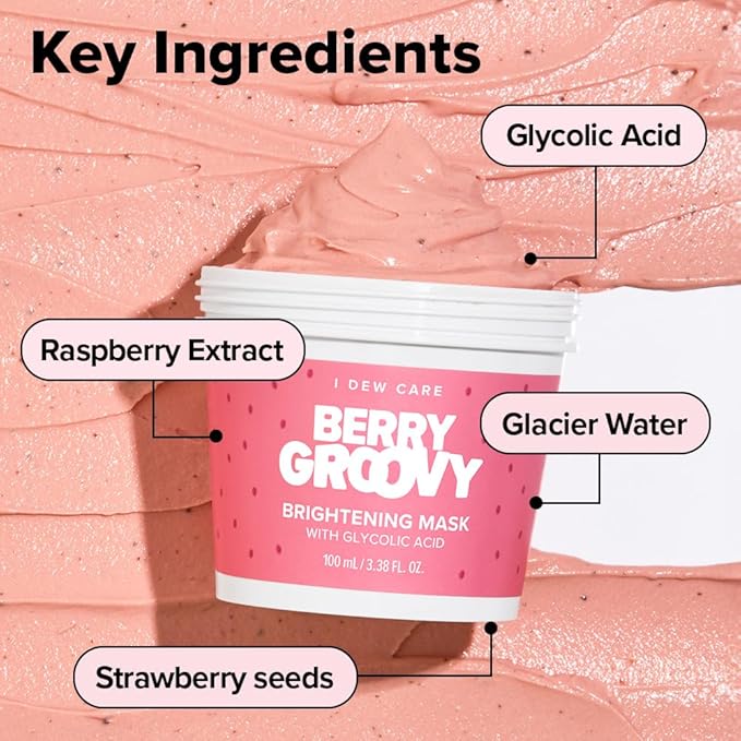 I DEW CARE Wash Off Face Mask Skincare Gift Set - Mini Scoops | Facial Masks, Matcha, Korean Skincare, Pore Cleansing Mask, Cruelty-Free, Travel Size, Mini Set, Stocking Stuffers, Teen Girl Gift Set