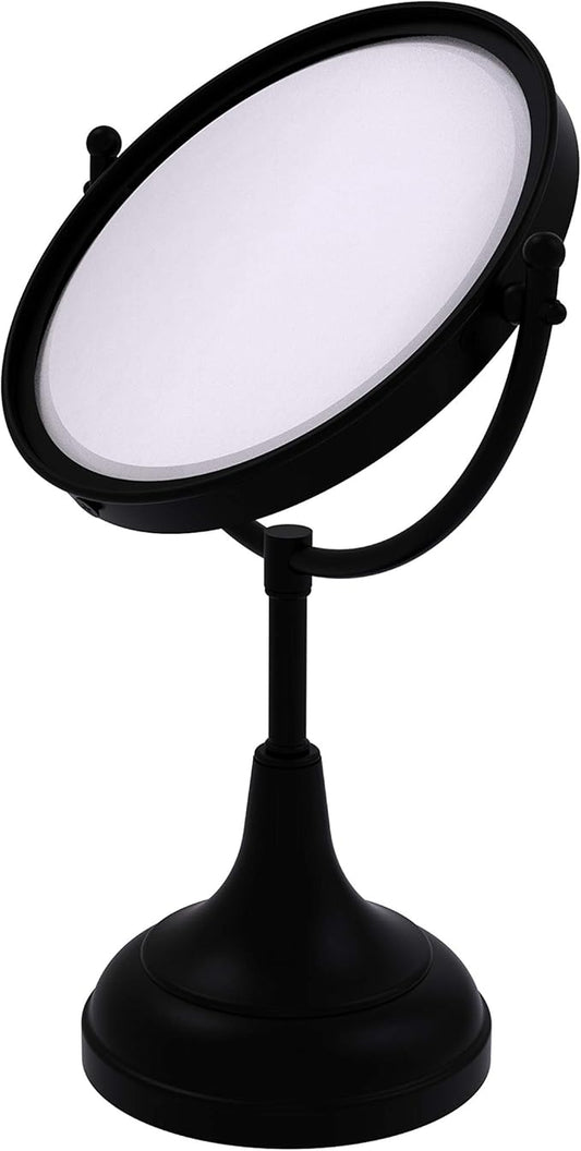 Allied Brass DM-2/3X-BKM 8-Inch Mirrow with 3X Magnification, 15-Inch H, Matte Black