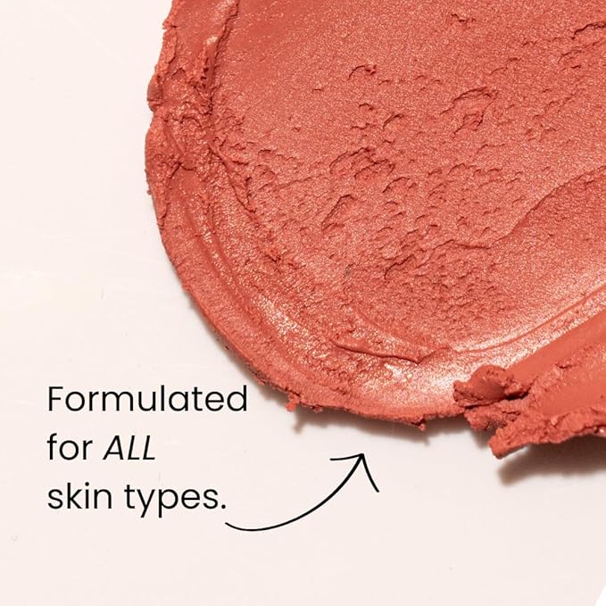 Epiclight Never Settle Radiant Cheek + Lip Blush - Cream Blush Multiuse 3 in 1 for Cheeks + Lips and Lids - Non-Toxic & Cruelty Free- Makeup + Skincare - Paraben & Sulfate-free (Fig Pink)