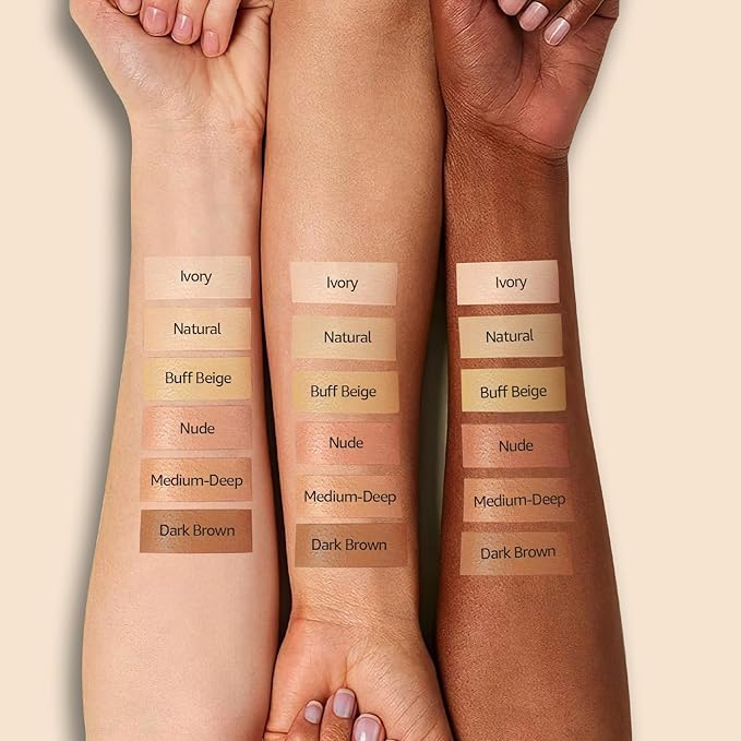 Air Cushion CC Cream - Moisturizing BB Cream Foundation Makeup Long Lasting Matte Concealer Cushion Foundation for Even Skin Tone, Ideal Mothers Day Gifts (Medium Deep)