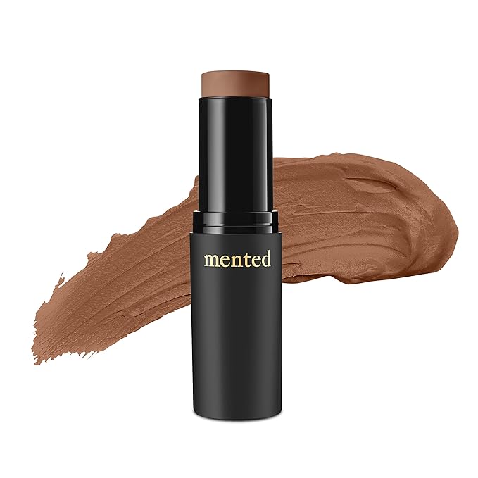Mented Cosmetics Stick Foundation Make Up, Concealer & Contour Stick for Medium Brown Skin, Cream Foundation for Black Women Makeup, Vegan and Cruelty Free, M20