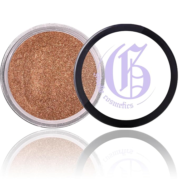 Heart Breaker Natural Organic Bronzer - Highlighter Makeup & Bronzer Powder - Mineral Contour Palette - Non-Comedogenic, Talc-Free, Travel Size, Shimmer & Matte Loose Powder