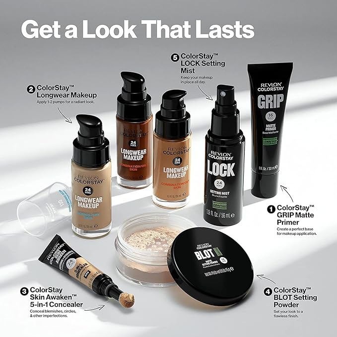 Revlon Colorstay SPF 15 Makeup Foundation for Combination/Oily Skin, Mocha, 1 Fl Oz