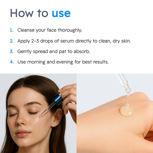 Blissberry Acne Serum 0.1% Salicylic Acid – Gentle Calming Serum for Oily & Acne-Prone Skin, Clears Blackheads & Whiteheads, Reduces Oil & Redness – Hydrating BHA Face Treatment, 0.5 Fl Oz