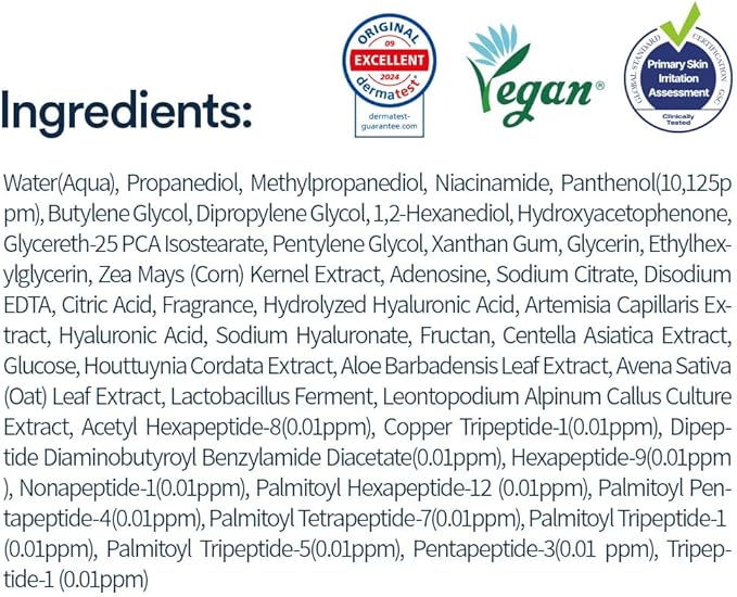 Another FACE PEPTATHENOL™ Aqua Balance Toner 4.05 Fl. Oz, Daily Moisturizer for Dry Skin, Exfoliating for Smooth Skin, Sebum Control, Non-Irritation for Sensitive Skin, Vegan, Korean Skin Care