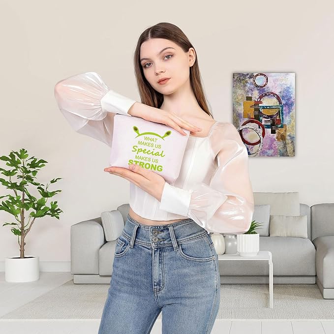 BDPWSS Monster The Musical Gift Monster Movie Makeup Bag What Makes Us Special Makes Us Strong Musical Theatre Gift (Makes Special)