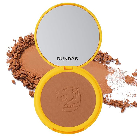 Dundas Bronzer Anonymous, Powder for Face and Body Contour and Bronzing, Matte Finish, Face Make Up for All Skin Types, Cruelty Free Natural Makeup, Buildable Coverage, Easy to Blend, (Step 2)