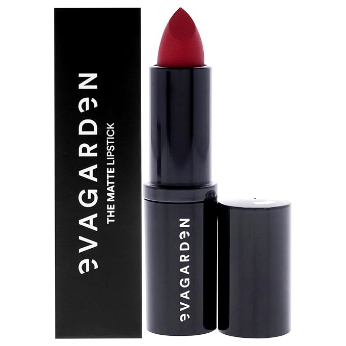 The Matte Lipstick - Velvety Texture and Vibrant Ultra-Matte Finish - Pigmented, Soft and Silky Formula and Smooth Application - Offers Bold Saturated Color - 639 Retro Red - 0.1 oz