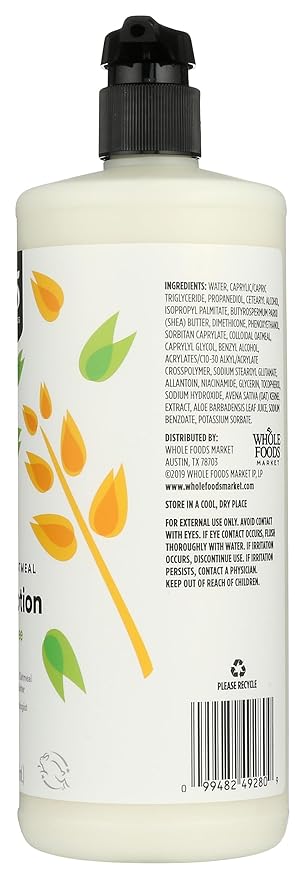 365 by Whole Foods Market, Colloidal Oatmeal Lotion, Fragrance Free, 32 Fl Oz