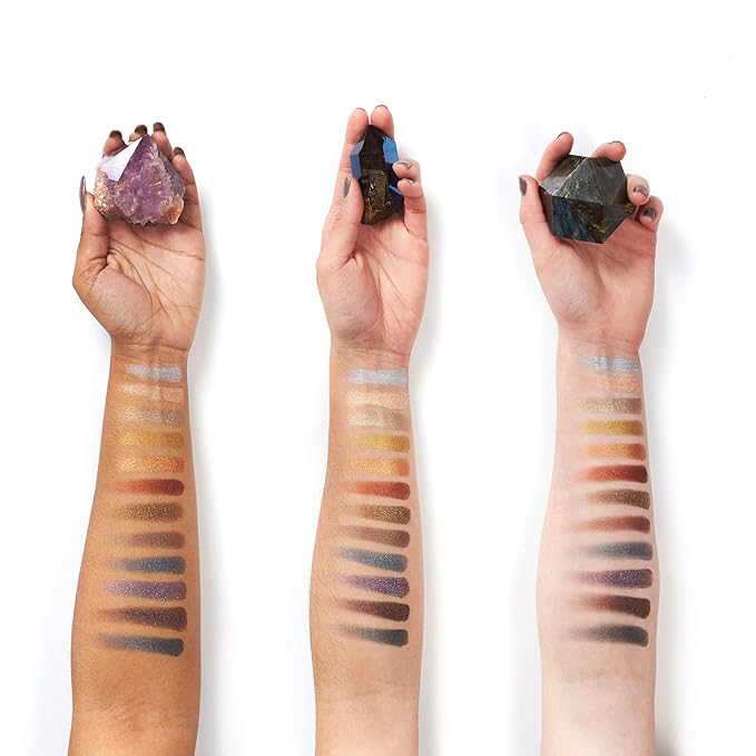 ĀTHR Moonlight Crystal Eyeshadow Palette | 12 Shades | Clean, Organic, Vegan, Cruelty-Free & Recyclable