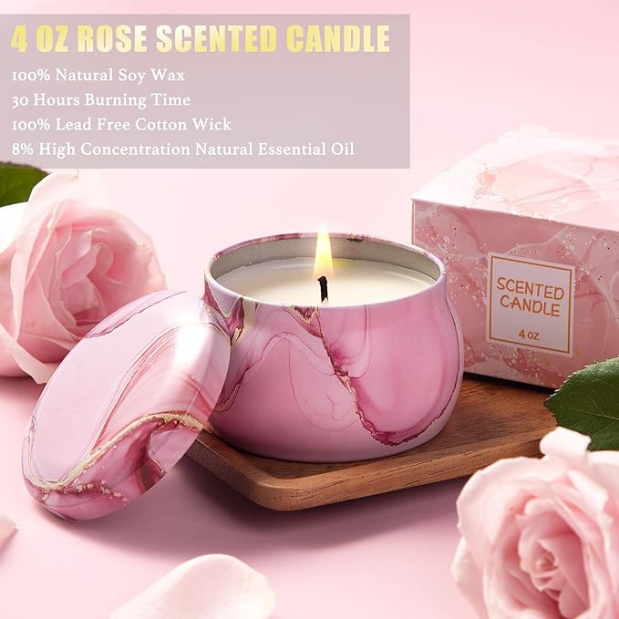 Birthday Gifts for Women Self Care Get Well Soon Gift Baskets, Relaxing Spa Gift Set for Christmas W/Flannel Blanket & 40 OZ Tumbler for Mom Wife Grandma Her Sister Girlfriend, Valentines Mother's Day