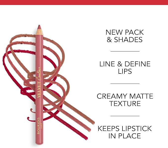 Bourjois Contour Edition Lip Liner - # 02 Coton Candy by Bourjois for Women - 0.04 oz Lip Liner