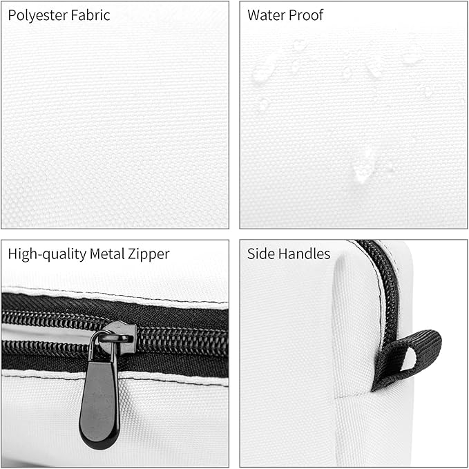 Axolotl Large Makeup Bag Adorable Travel Cosmetic Toiletry Organizer Case for Women