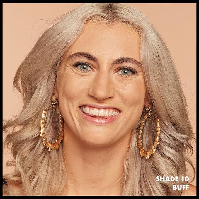 NYX PROFESSIONAL MAKEUP Can't Stop Won't Stop Foundation, 24h Full Coverage Matte Finish - Buff