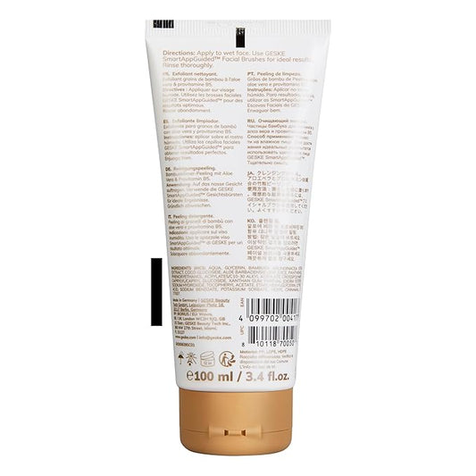 Cleansing Peel | Peeling with aloe vera, provitamin B5 power & bamboo seeds | Toning & exfoliating | For perfecting & brightening impure skin | All skin types | Youthful glow | Vegan formula
