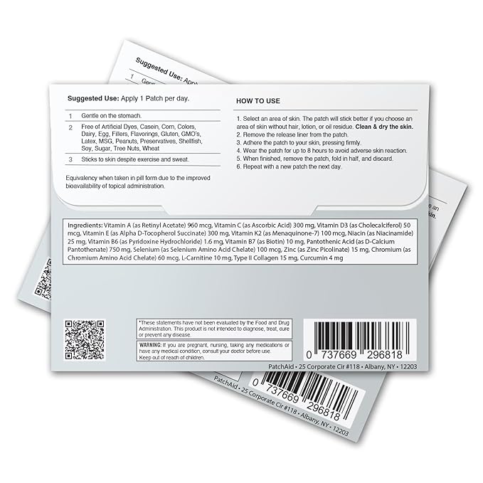 Skin Clarity Support Patch by PatchAid
