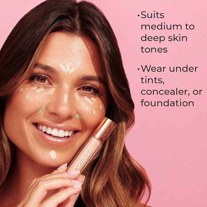 MCoBeauty 4-IN-1 Colour Corrector, Orange, Brighten, Hydrate, Conceal & Correct, Vegan, Cruelty Free Cosmetics