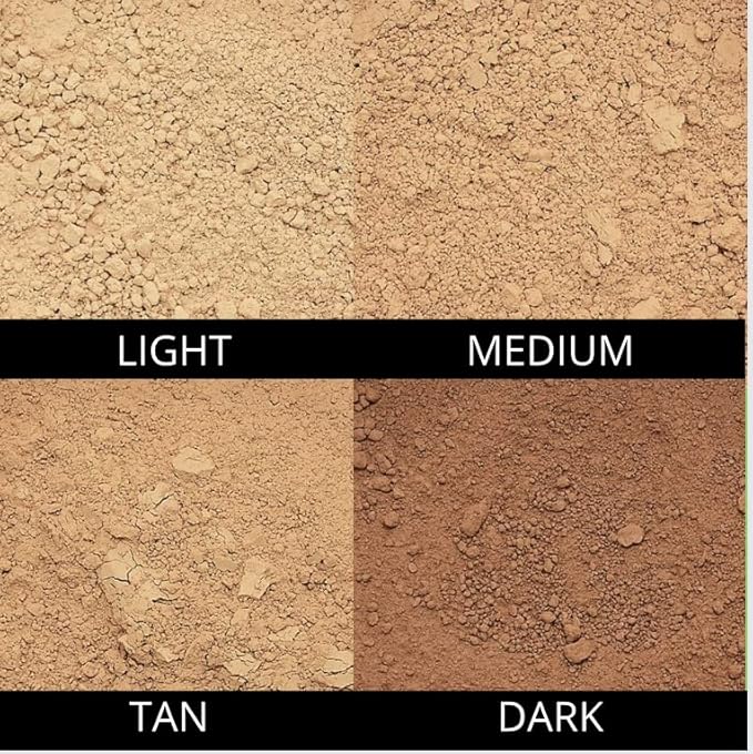 Serious Skincare BELLA ROSE PRO-MINERALS Loose Mineral Powder Makeup Foundation SPF 15 with Goat Hair Application Brush - Sheer to Full Coverage - Luminous Matte Finish - Men and Women - 0.50 oz - Tan