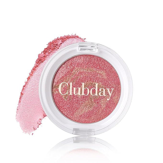 Classic Color Marbleized Blush Highlighting Face Power Blush Gifts for Women Long Lasting Glowing, Smooth, Blendable Fit For All Skin Tones,0.12 Oz-04