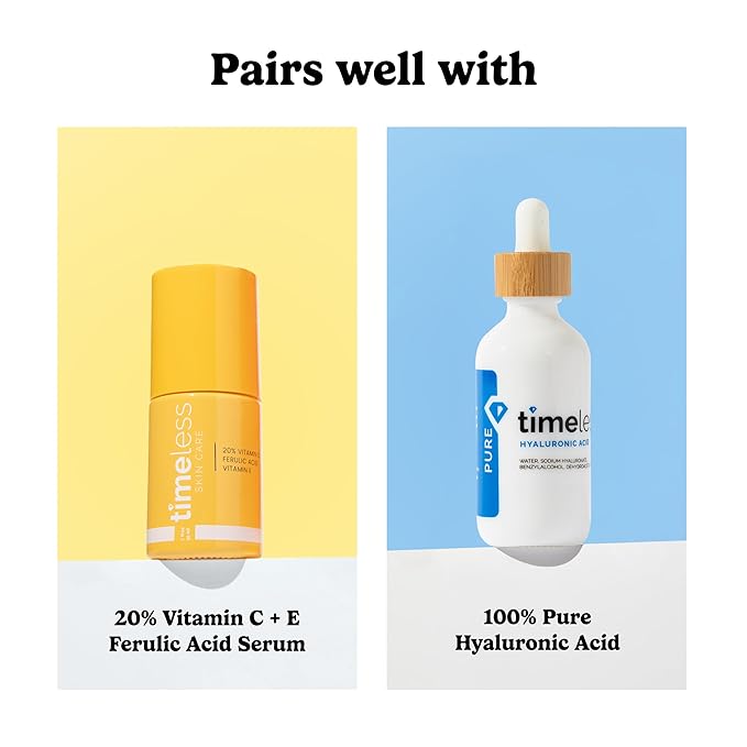 Timeless Skin Care Matrixyl Synthe’6 Serum - Face Serum for Skin Care - with Hyaluronic Acid for Hydration - Pouches