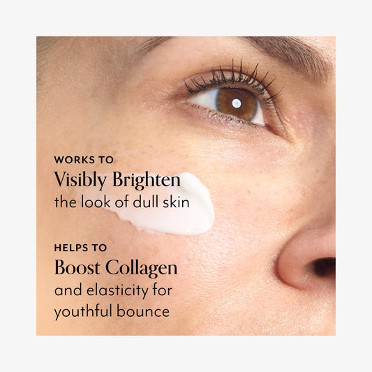 Bliss Vitamin C + Tri-Peptide Brightening Moisturizer | Squalane & Hydration Boosters | Anti-Aging Face Cream for Collagen and Elasticity | Clean Vegan & Cruelty Free 1.7 fl oz