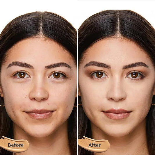 Mushroom Head Air Cushion CC Cream - BB Cream Face Makeup Foundation for Mature Skin Moisturizing Concealer Brighten Long-Lasting, Even Skin Tone for All Skin Types (2PCS Natural)
