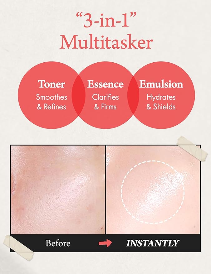 [K-Beauty] Neogen RE:P Nutrinature All-in-One Multitem | Vegan Hypoallergenic Moisturizer Face Cream Combining Toner, Essence & Emulsion 3.38 fl oz