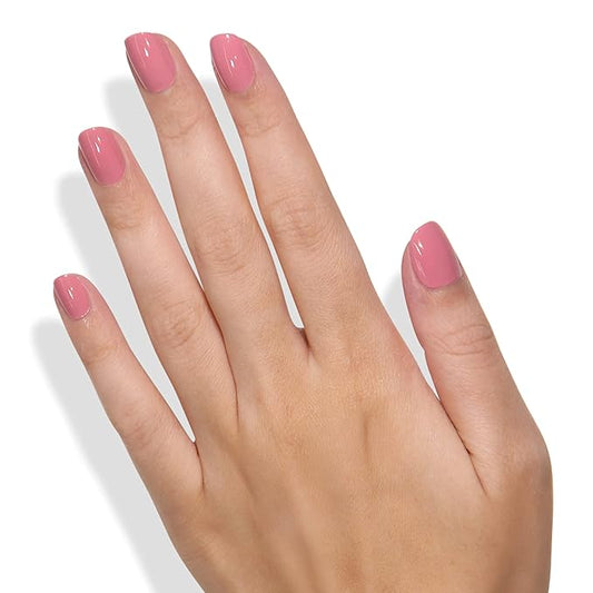 LONDONTOWN UV/LED Gel Nail Polish - Long Lasting, Chip Resistant High Shine Color - Glossy Clay Rose, Mojave MaUV/LEDe, 12ml/.40fl oz