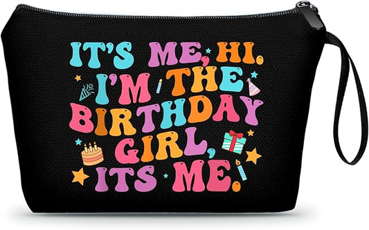 Birthday Gifts for Women - Makeup Bag for Fans, Funny Gifts for Music Lovers, Sister, Daughter