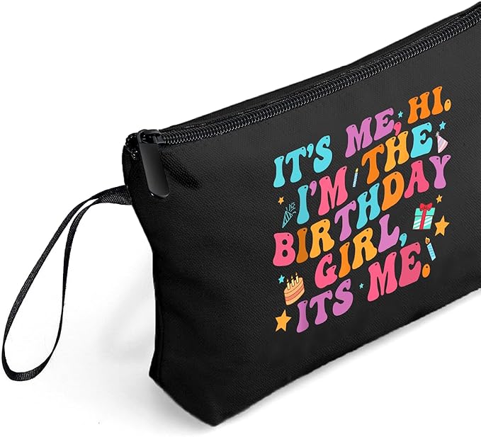 Birthday Gifts for Women - Makeup Bag for Fans, Funny Gifts for Music Lovers, Sister, Daughter