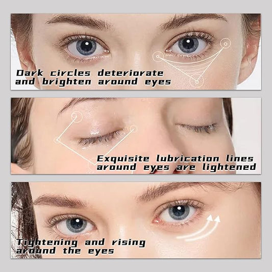 Adofect 30 Pairs Black Collagen Under Eye Mask Anti-Aging Hyaluronic Acid Eye Patches for Moisturizing & Reducing Dark Circles, Luxury Gift for Women and Men, Black