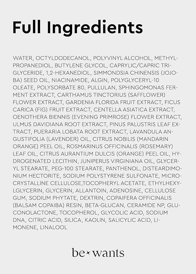 Bewants Seaweed PDRN Peel-Off Wrapping Jelly Mask 3.38 fl oz | Exfoliating Facial Mask with AHA BHA & Niacinamide | Pore Minimizing | Smoother Skin Texture | 1 Pack