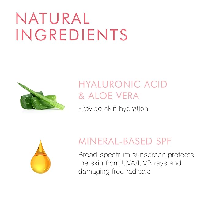 Beauty For Real MVP Tinted Moisturizer & Concealer, Medium 3 - Also Acts as a Primer, SPF 25 Sunscreen & Complexion Perfector - Anti-Aging Hydration & Coverage - 1.5 fl oz