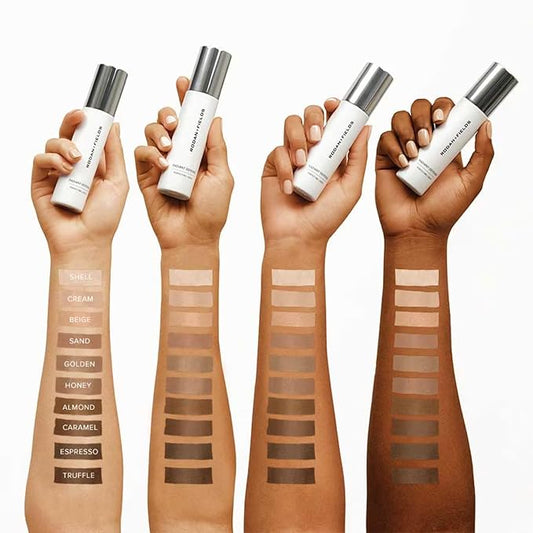 Rodan and Fields Radiant Defense Perfecting Liquid SPF 30 - Golden| 50 mL | 4-in-1 Makeup & Skin Care Beauty Solution | Sunscreen | Face Moisturizer | Light Skincare Foundation | Sunscreen for Face