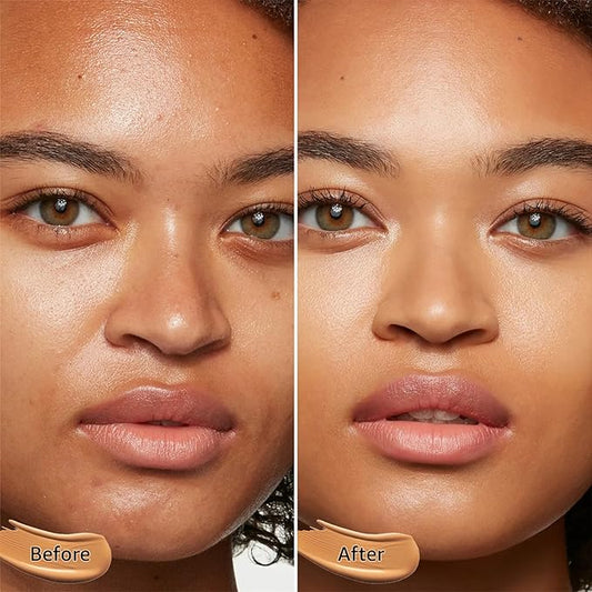 Mushroom Head Air Cushion CC Cream Foundation Moisture Cushion BB Cream for Women & Girls All Skin, Waterproof Full Coverage Self Adjusting Concealer (Medium)