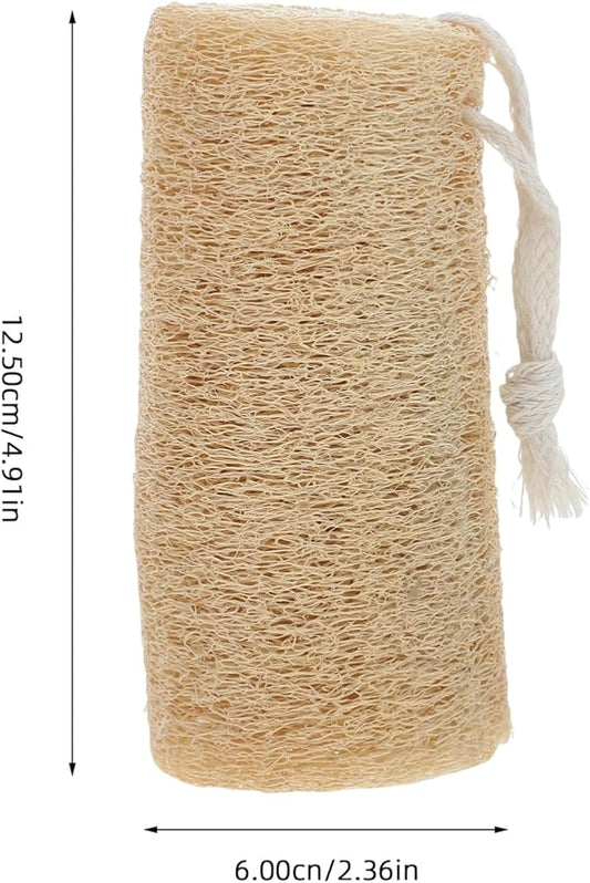 Beaupretty 3pcs Loofah Dish Sponge, Dishwashing Scouring Pad Natural Loofah Vegetable Scrubber for Kitchen