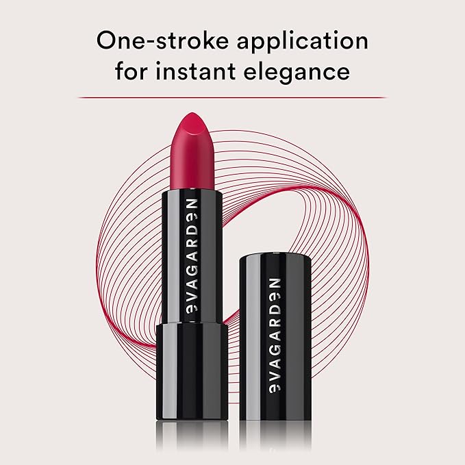 Classy Lipstick - Formulated with Natural Oils - Envelopes Your Skin with Satin Effect - Light, Pigmented Blend Gives Full Coverage and Chic Finish Instantly - 610 Garnet Rose - 0.1 oz