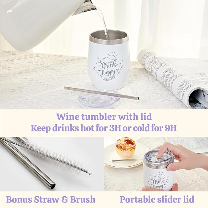 BODY & EARTH Self Care Gifts for Women, Birthday Gifts 6pcs Gift Basket, Spa Bath Sets for Women, Mothers Gifts for Mom