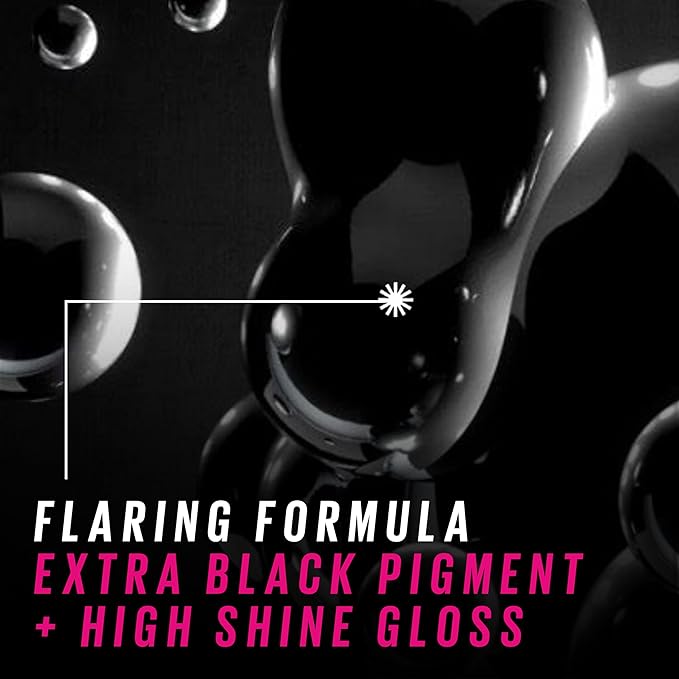 Maybelline Lash Sensational Firework Washable Mascara, Lengthening & Volumizing Mascara for up to 24HR wear, Electro Black, 1 Count