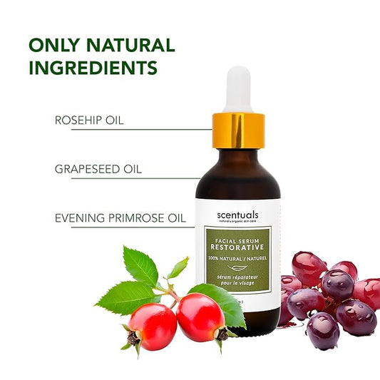 Restorative Facial Serum – Moisturizing & Revitalizing Face Serum. 60ml / 2 fl.oz