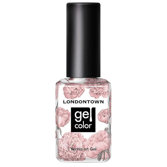 LONDONTOWN UV/LED Gel Nail Polish - Long Lasting, Chip Resistant High Shine Color - Glossy Nude Pink, Make Me Blush, 12ml/.40fl oz