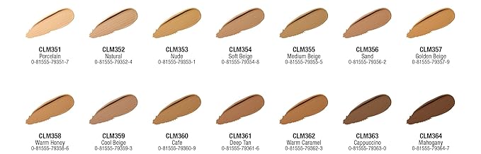 L.A. COLORS Truly Matte Foundation, Warm Honey, 1.35 Fl. Oz. (Pack of 2)