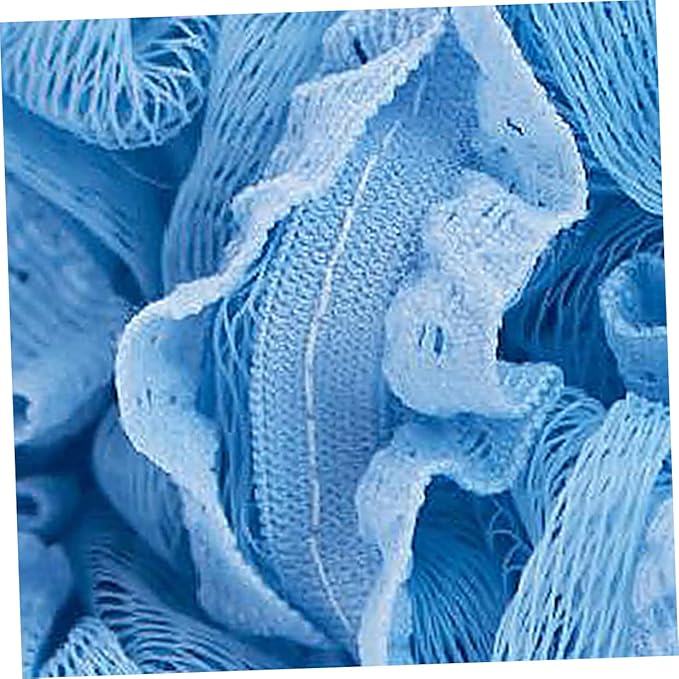 Didiseaon Scrub Sponge Lace Gloves Shower Ball Bath Ball Loofah Shower Bath Loofah Shower Pouf Foam Sponge Shower Loofa Bath Sponge Bath Shower Loofah Mitt Back Loofah Powder Puff