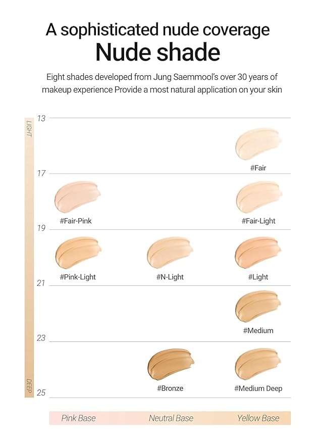 [JUNGSAEMMOOL OFFICIAL] Essential Skin Nuder Cushion (Fair) | Refill Not Included | Natural Finish | Buildable Coverage | Makeup Artist Brand | Cream Foundation