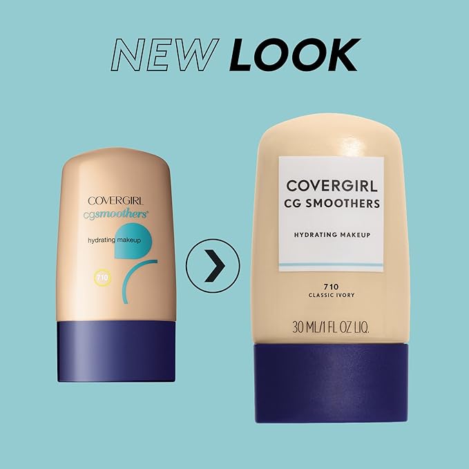 COVERGIRL Smoothers Hydrating Makeup Soft Honey, 1 oz (packaging may vary)