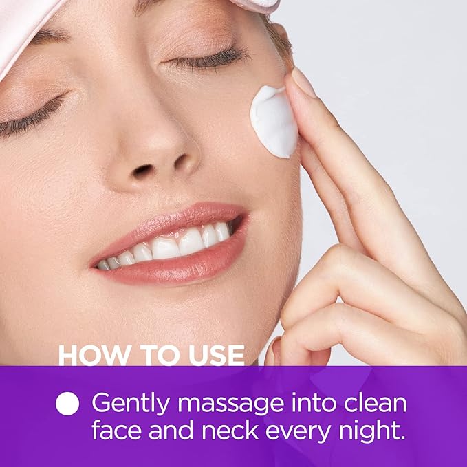 Andalou Naturals Resveratrol Q10 Night Repair Cream, For Dry Skin, Fine Lines & Wrinkles, For Softer, Smoother, Younger Looking Skin, 1.7 Ounce