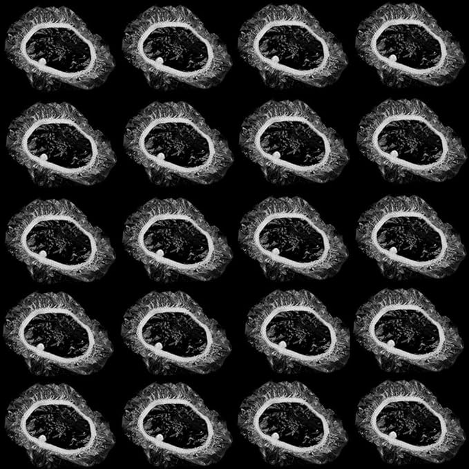 esowemsn 100pcs Disposable Clear Waterproof Ear Covers for Shower, Hair Dyer and Salon Ear Protector Caps Fits Men and Women