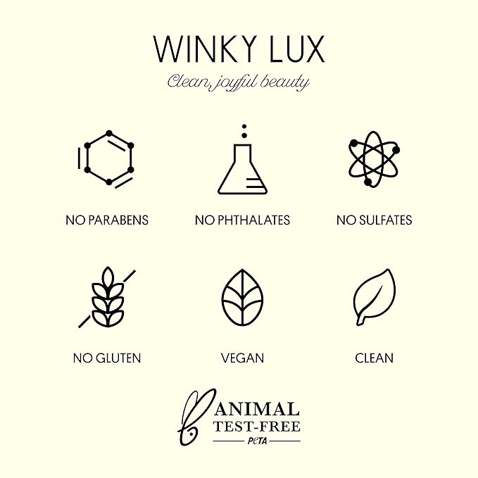 Winky Lux Flower Balm, pH Lip Balm, Color Changing Lipstick and Tinted Lip Balm Stain, Vegan & Cruelty Free, Hydrate & Plump, Sheer Pink Lipstick, Pink Flower