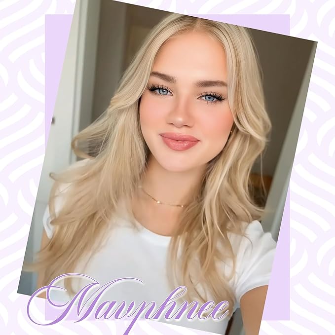 Mavphnee Lash Clusters Wispy Cluster Eyelash Extensions Natural Lash Individuals 10-16MM Mixed Clear Band Eyelashes Clusters LC-Curly Cluster Lashes 100 Pcs DIY at Home Soft Individual Eyelashes Pack